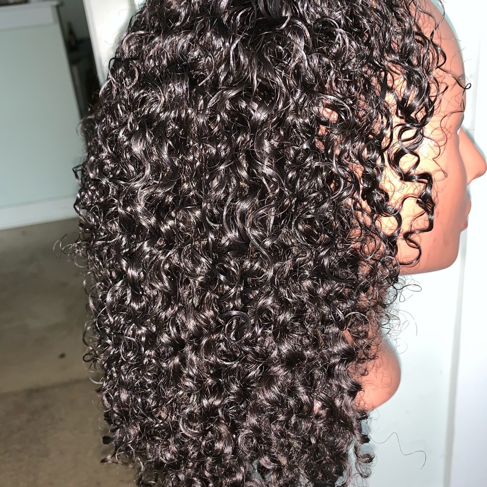Kinky Curly Closure wig